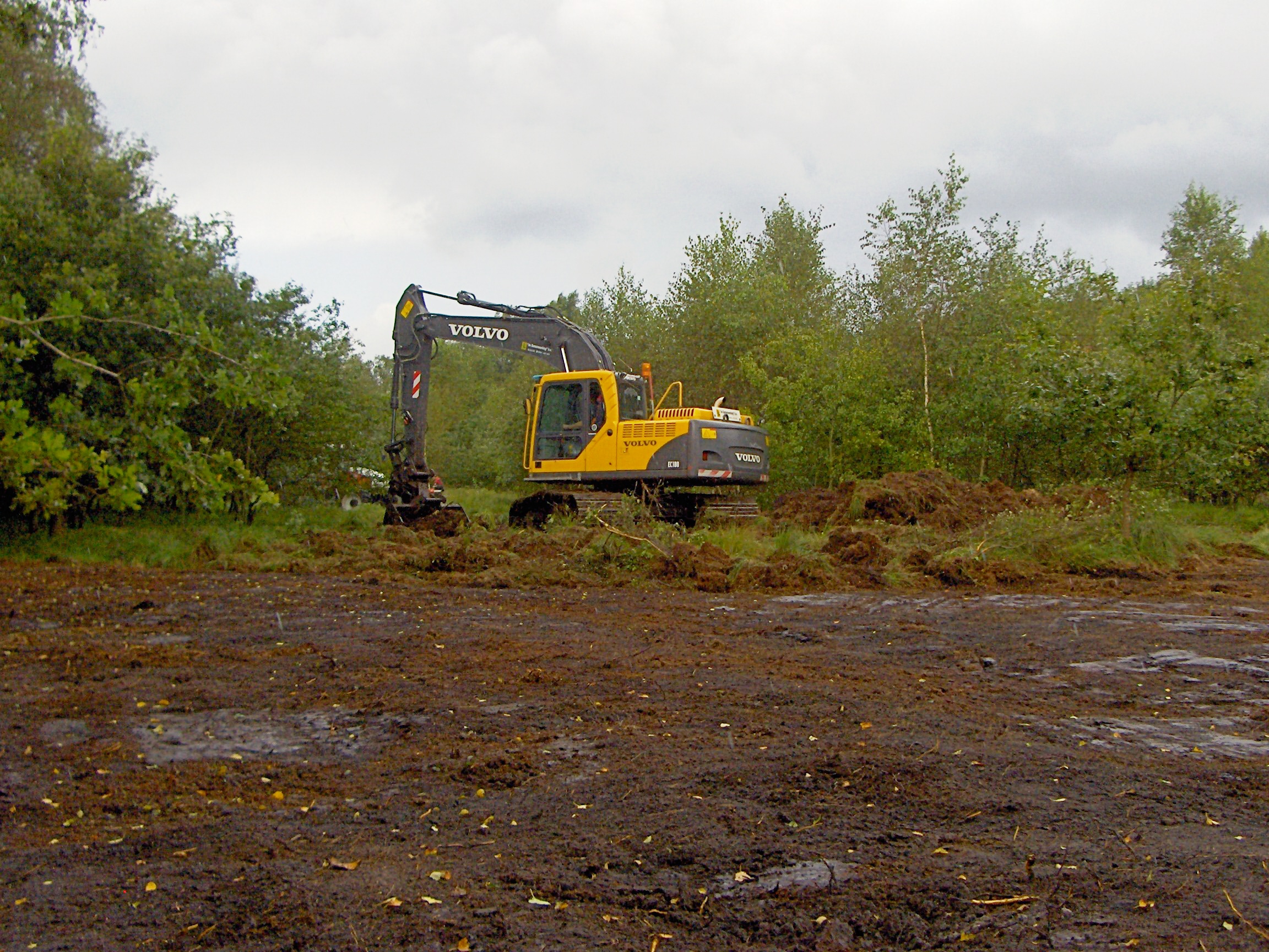 Natuurontwikkeling rondom Zandhuizen